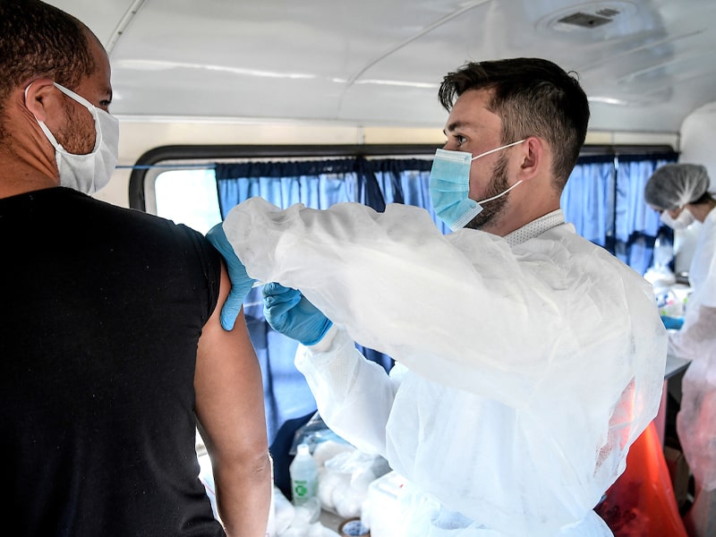 Vacuna contra el covid en Uruguay