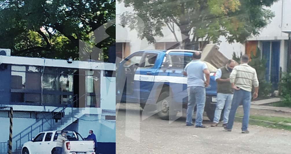 Sergio Escobar camioneta Intendencia Paysandú