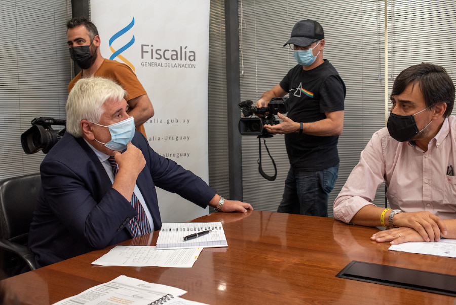 Juan Gómez y Luis Curbelo. Foto: Foto: Ricardo Antúnez / adhocFOTOS