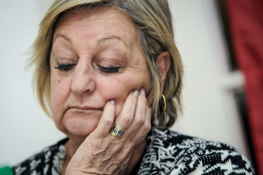 Liliam Kechichian en la Plenaria Extraordinaria de las Ciudadanas del Frente Amplio. Foto: Javier Calvelo/ adhocFOTOS