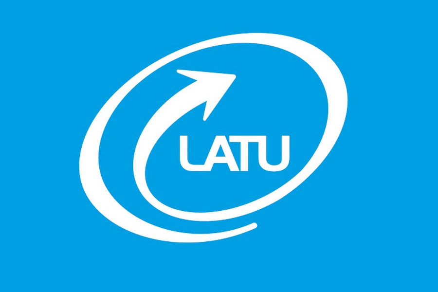 Logotipo de LATU.