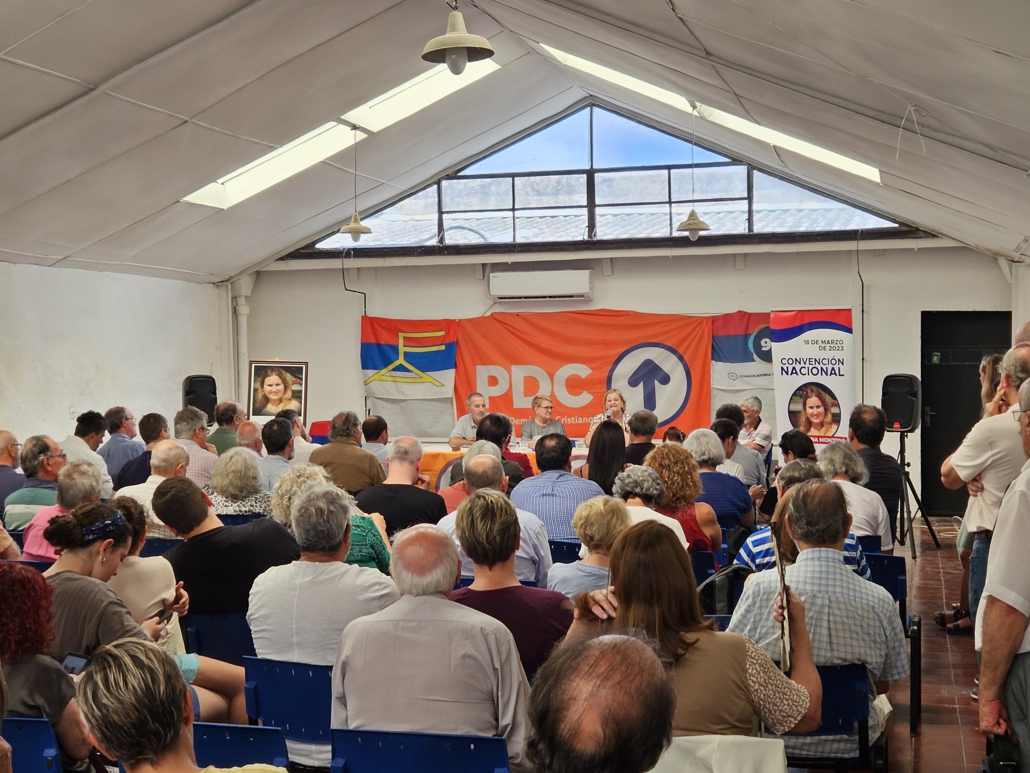 Convención Nacional del PDC. Foto: Twitter PDC.