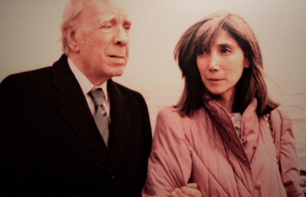 Maria Kodama y Jorge Luis Borges