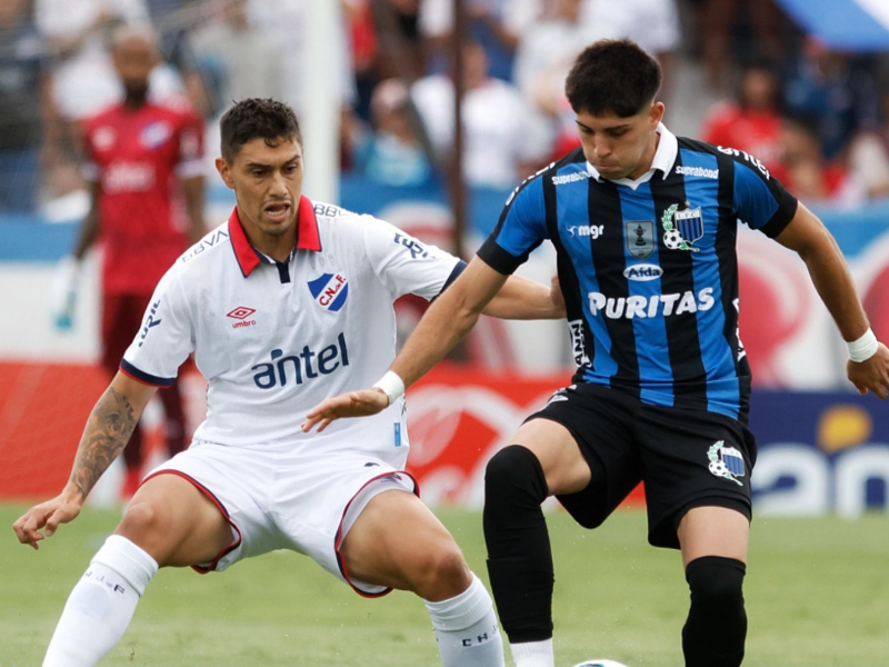 Nacional Liverpool en Belvedere. Foto: Twitter de Nacional.