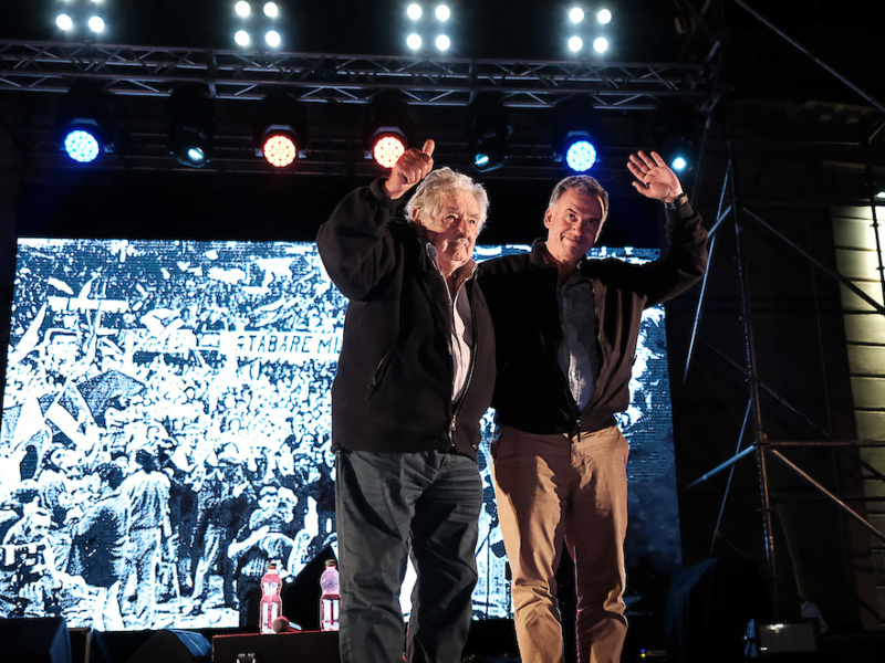 Lanzamiento de campaña de la Lista 609, en el Parque Capurro, en Montevideo. Foto: Pablo Vignali / adhocFOTOS