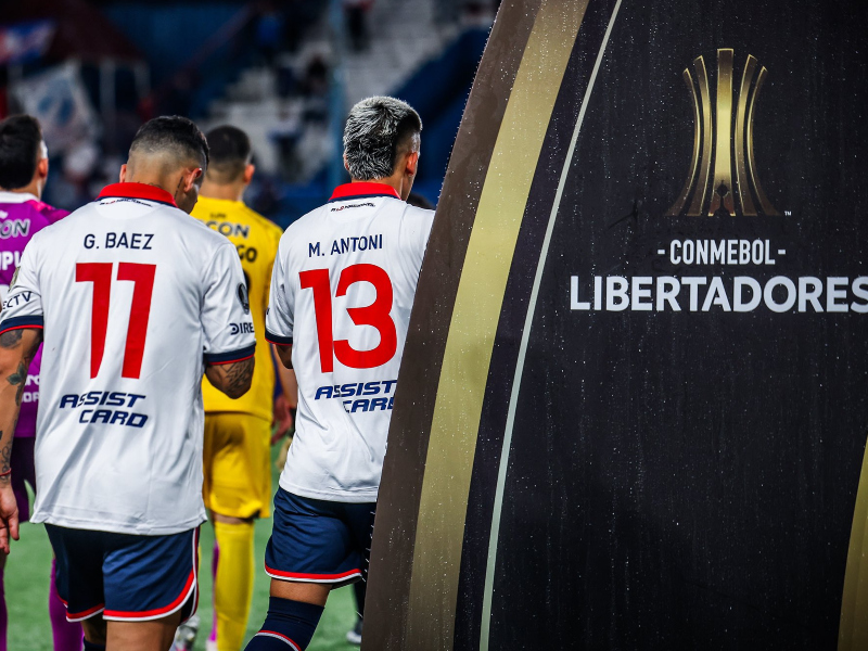 Nacional en su primer partido de local en el Gran Parque Central por la Copa Libertadores 2024. Foto: Twitter de Nacional.
