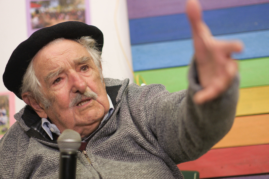 osé Mujica, durante la inauguración de un local de Gurises MPP, en Montevideo. Foto: Pablo Vignali / adhocFOTOS