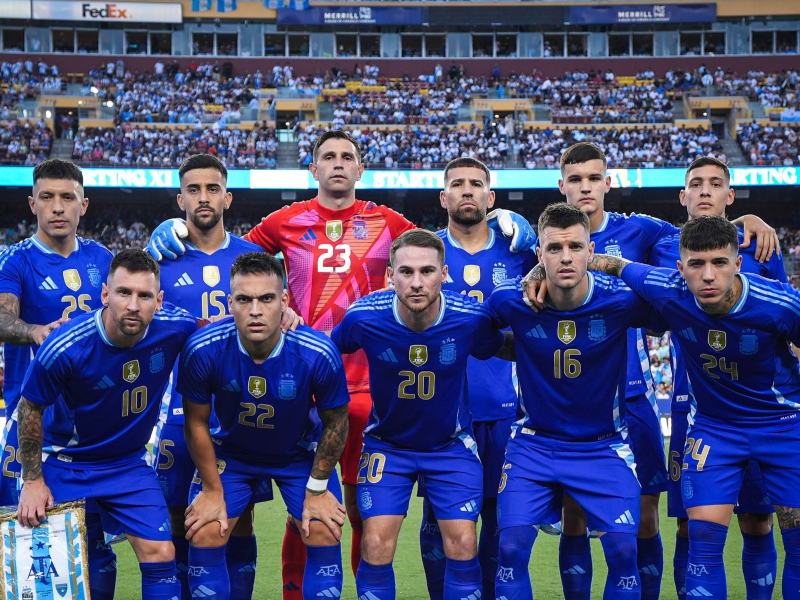 Selección Argentina para la Copa América 2024. Foto: Twitter de Lio Messi.