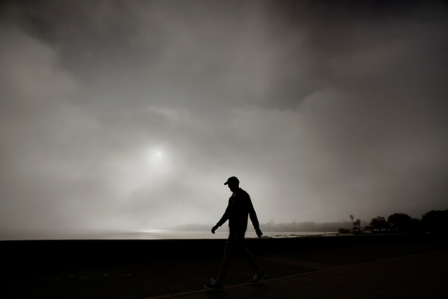 Rambla del Parque Rodó en Montevideo. Foto: Javier Calvelo / adhocFOTOS