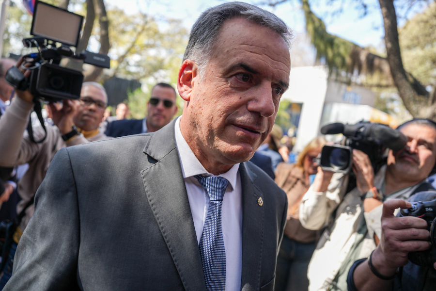 Almuerzo del Presidente de la Republica junto a autoridades de la Asociación Rural del Uruguay en la Expo Prado 2025. Foto: Mauricio Zina/ adhocFOTOS