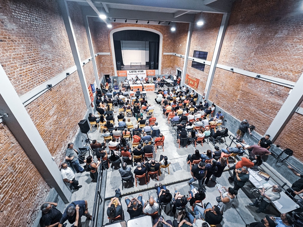 Presentación de la lista 4198. Foto: Redes Sociales Martín Pereira.