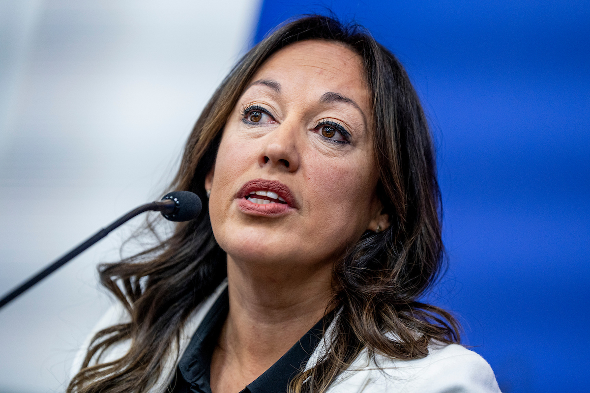 Ministra de Industria, Energía y Minería, Fernanda Cardona. Foto: Mauricio Zina / adhocFOTOS