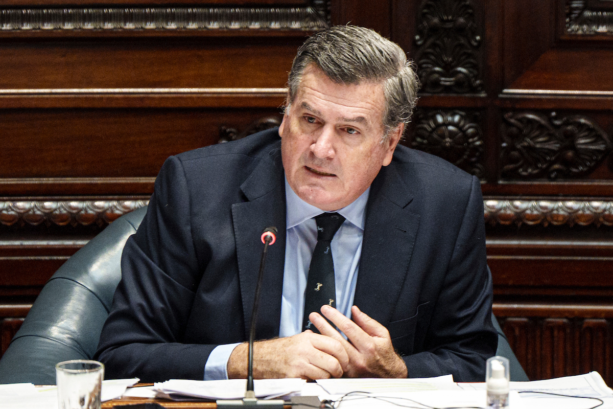 El seandor colorado Pedro Bordaberry. Foto: Mauricio Zina / adhocFOTOS