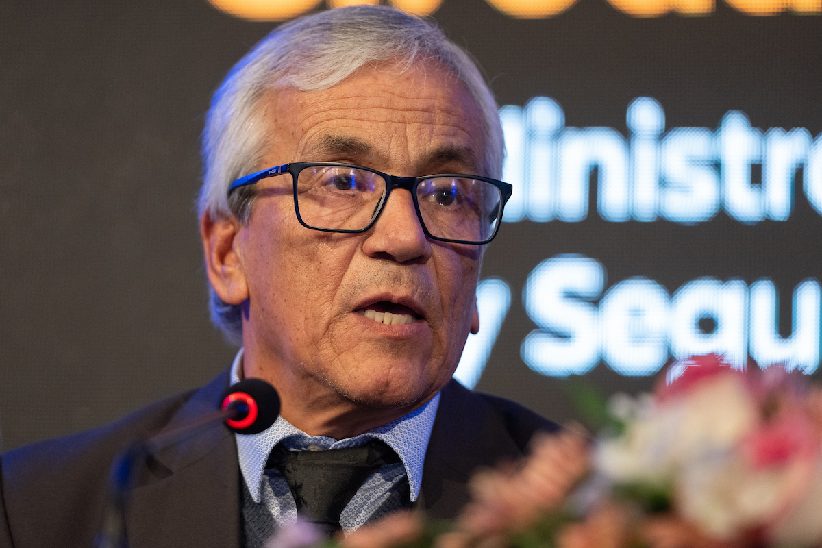 Juan Castillo en el Seminario "El futuro del trabajo", organizado por la Universidad de la Empresa (UDE), en el Radisson Victoria Plaza .Foto: Santiago Mazzarovich / adhocFOTOS